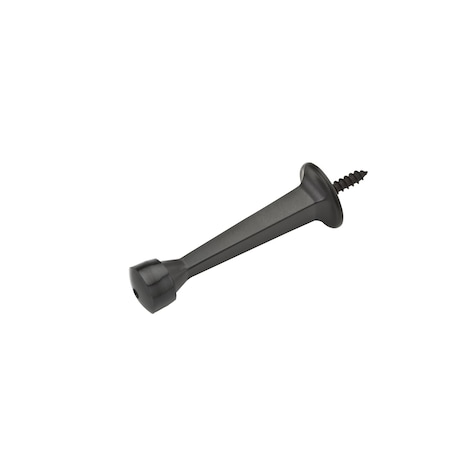 National Hardware National Hardware Zinc Oil Rubbed Bronze Brown Rigid Door Stop Mounts to door N331-355